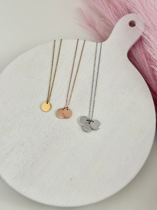 Personalized Disc Necklace