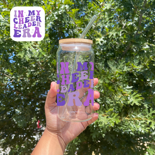 Cheer Era Glass Can - Purple