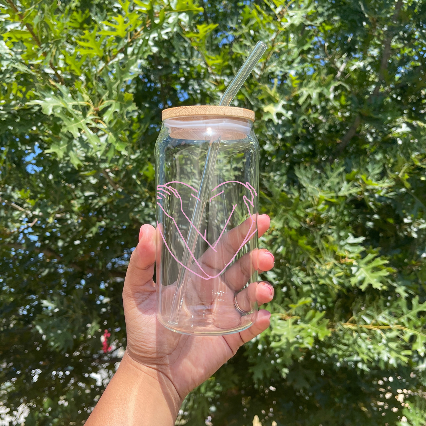 Love Yourself Glass Can