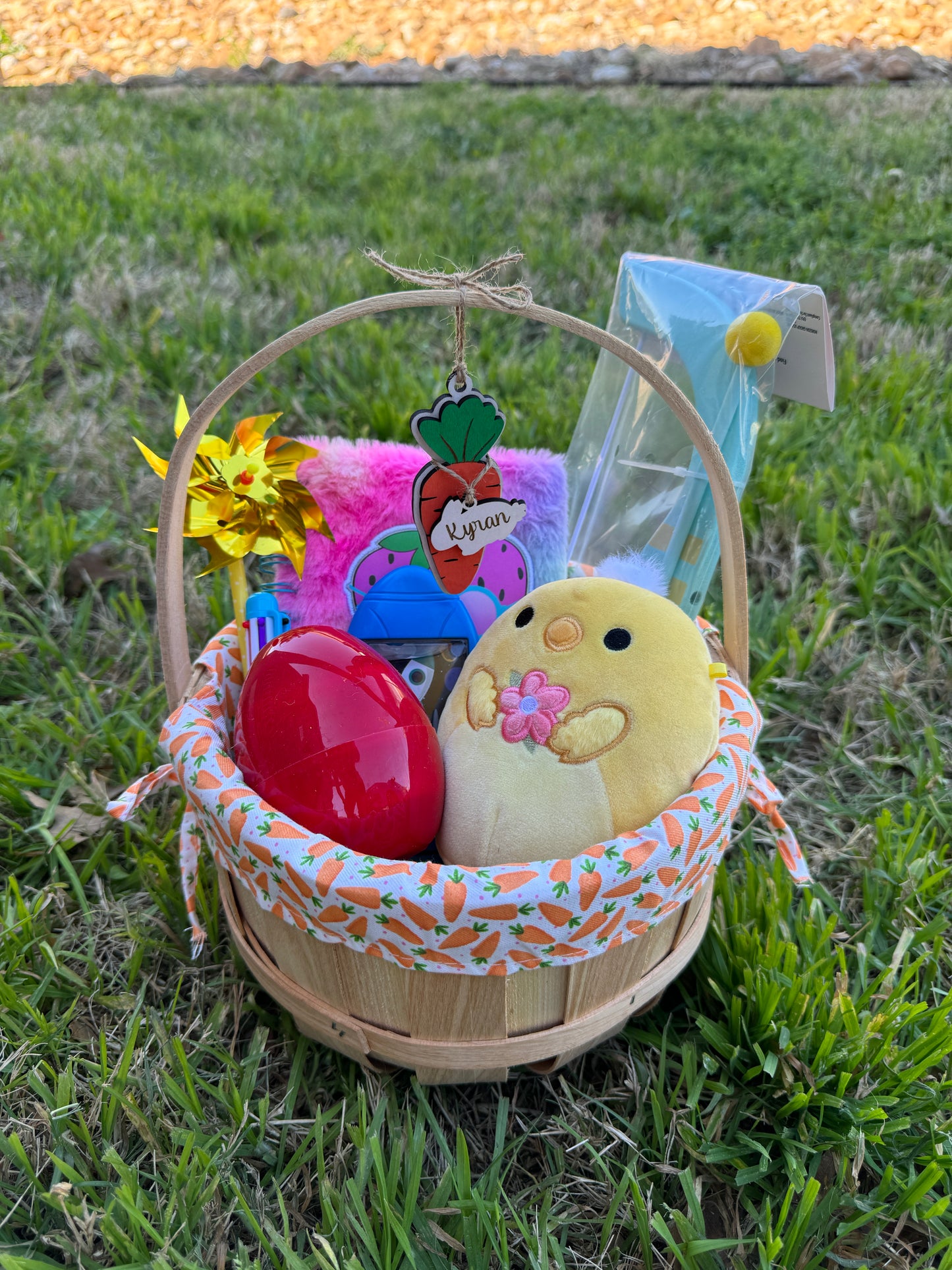 Personalized Easter Basket Name Tag