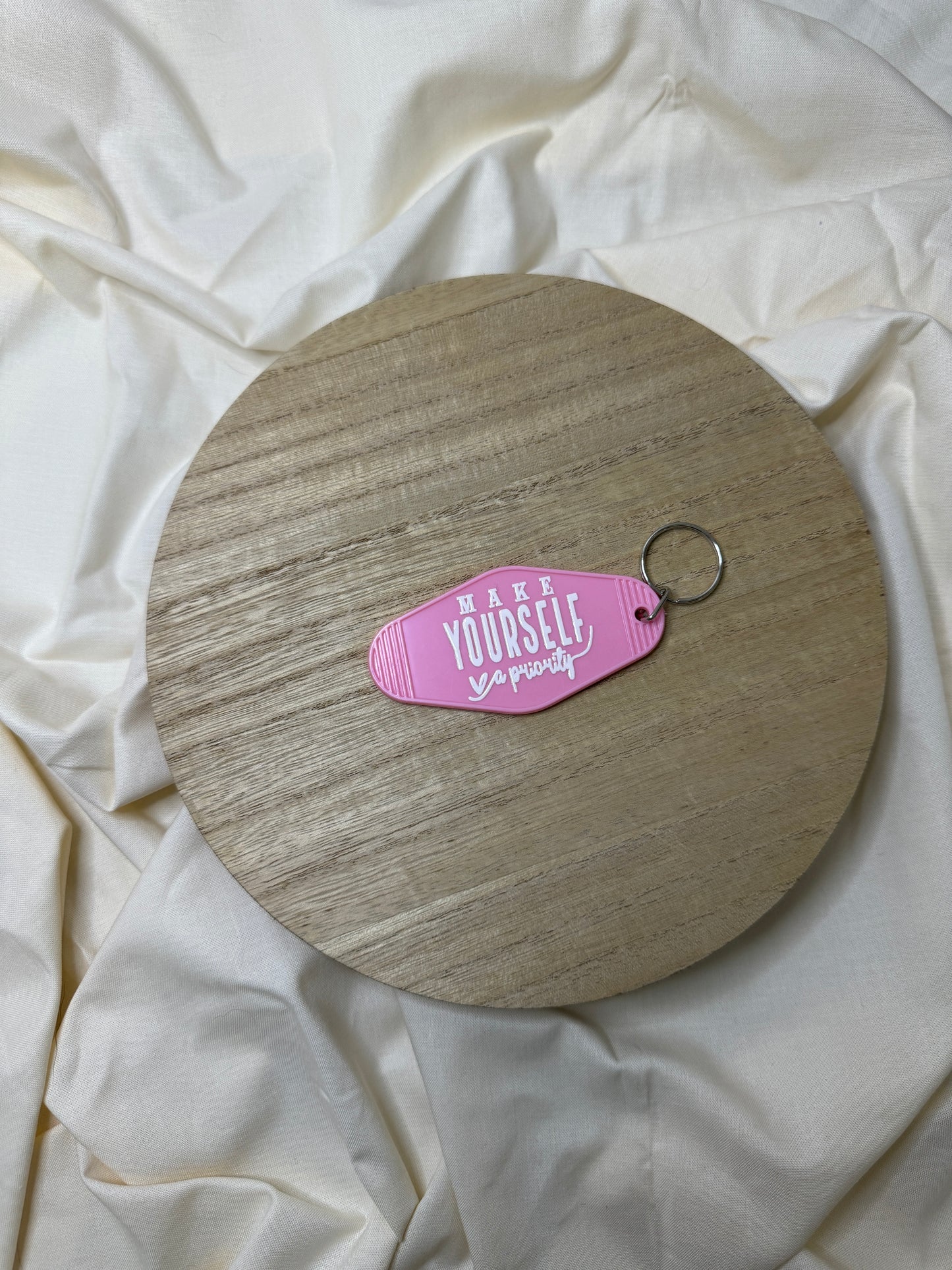 Make Yourself A Priority Hotel Keychain
