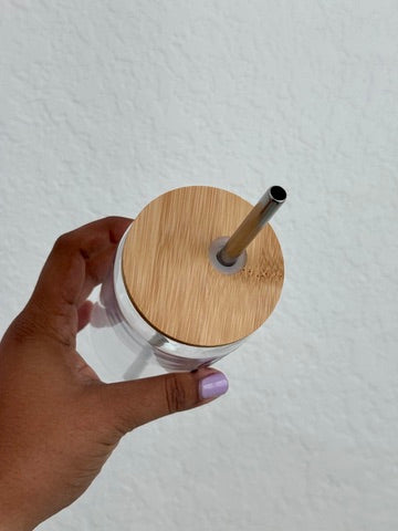 Coffee Bow Acrylic Can