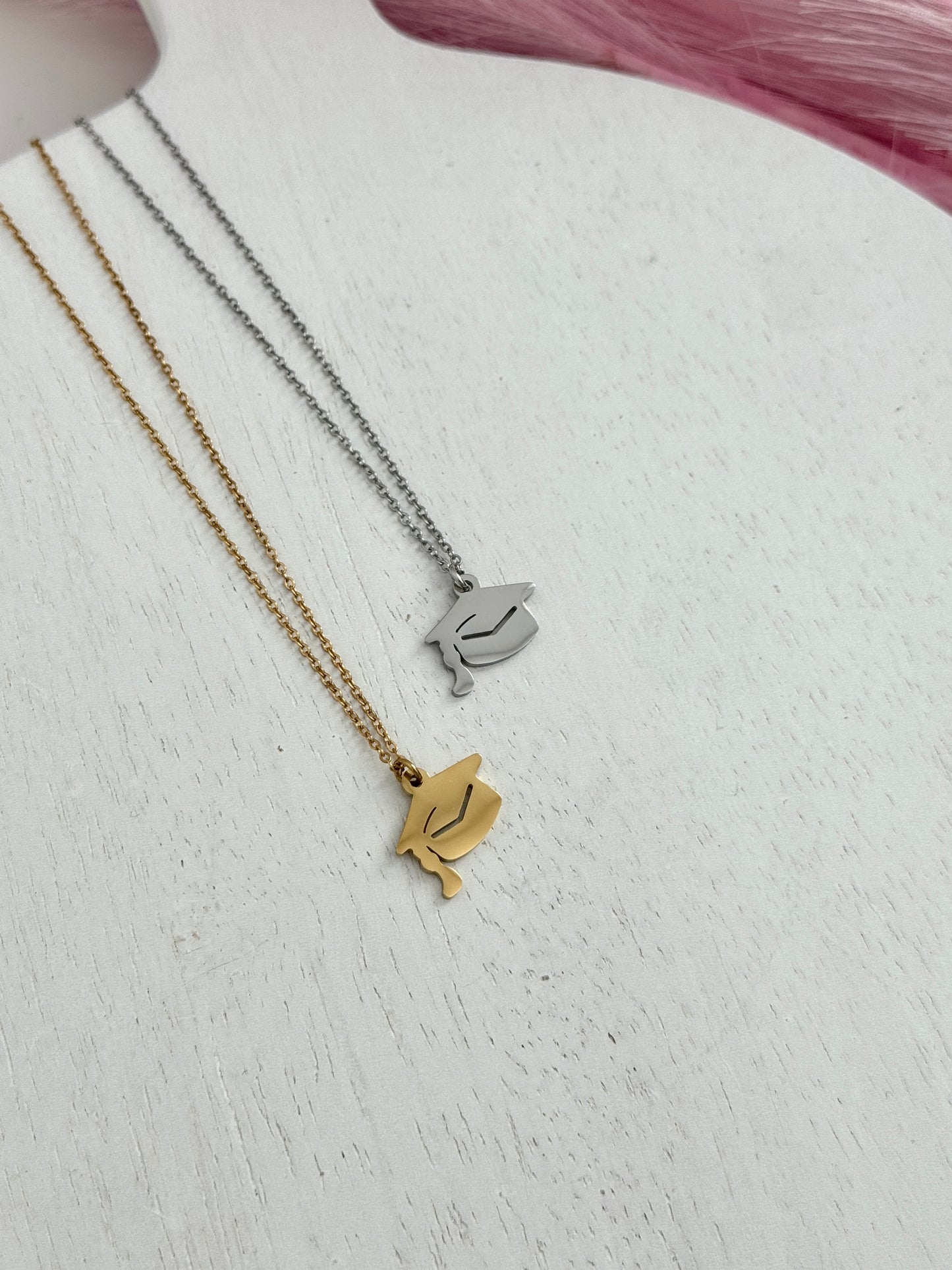 Personalized Graduation Cap Necklace