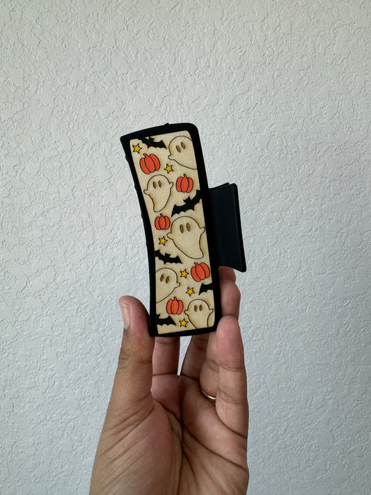Spooky Vibes Jumbo Claw Clip