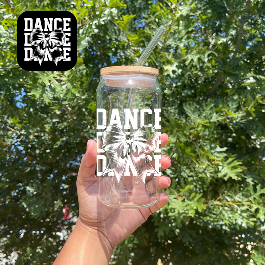 Dance Bow Glass Can