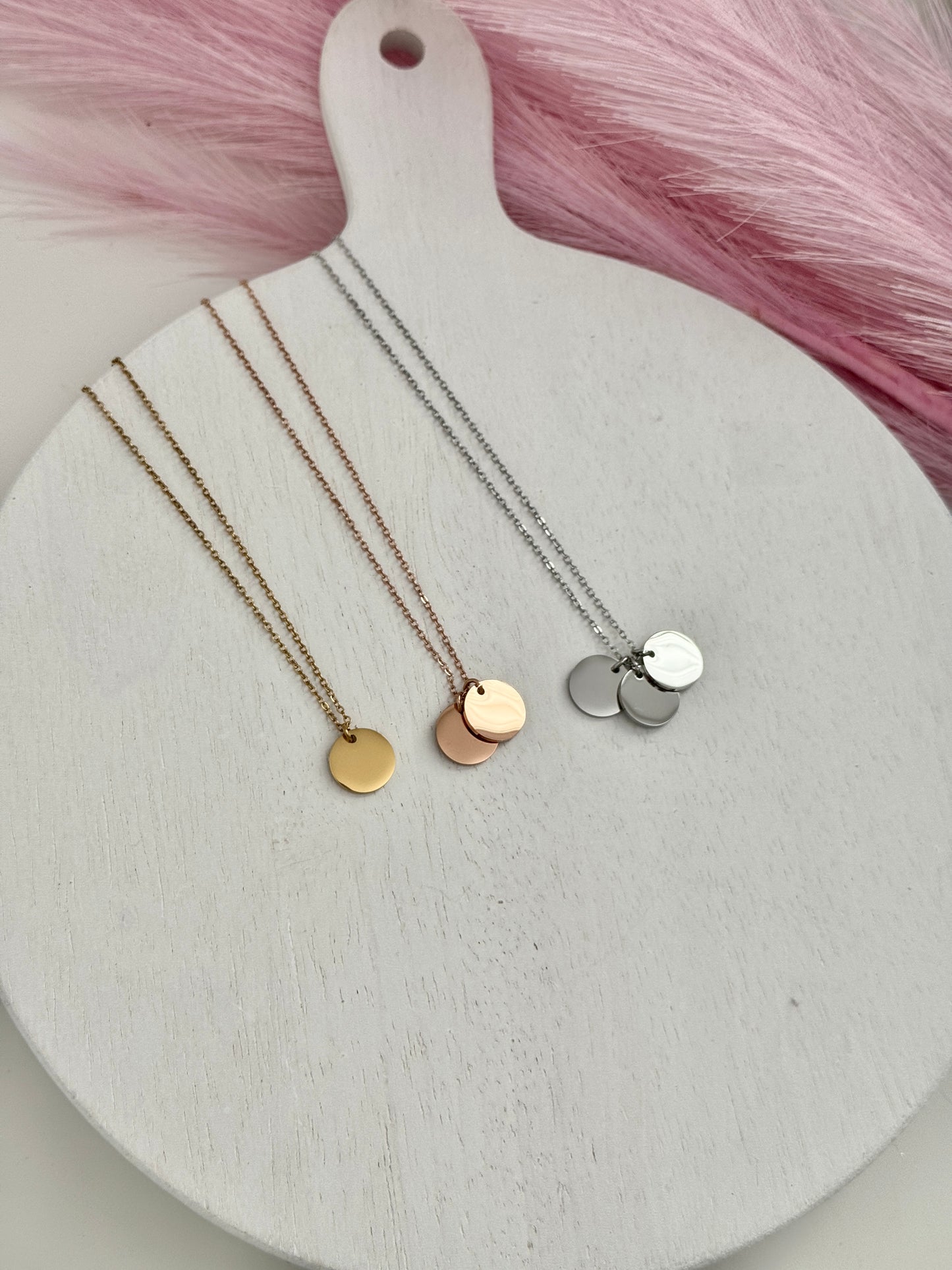 Personalized Disc Necklace