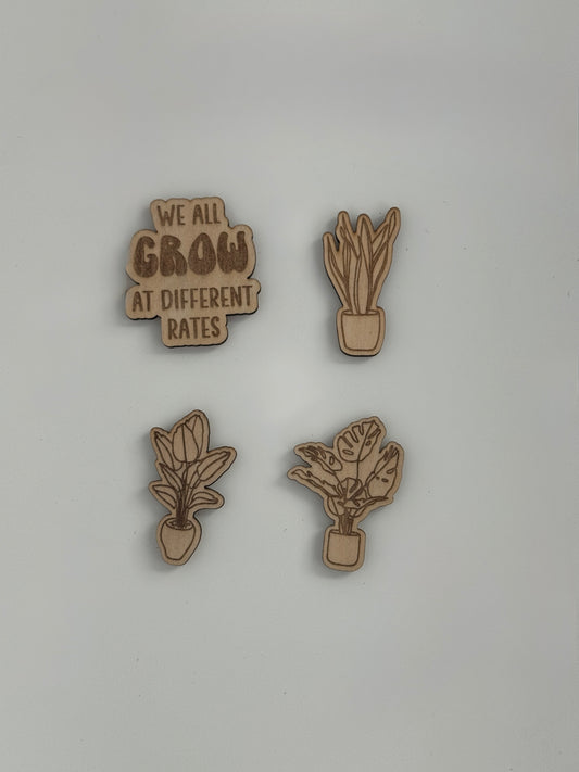 Mini Plant Magnets Pack