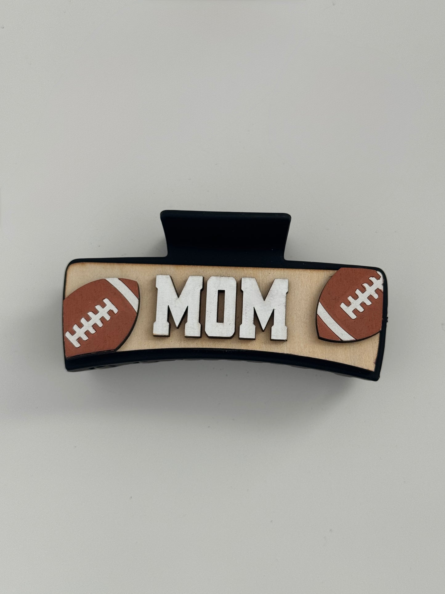 Football Mom Claw Clip