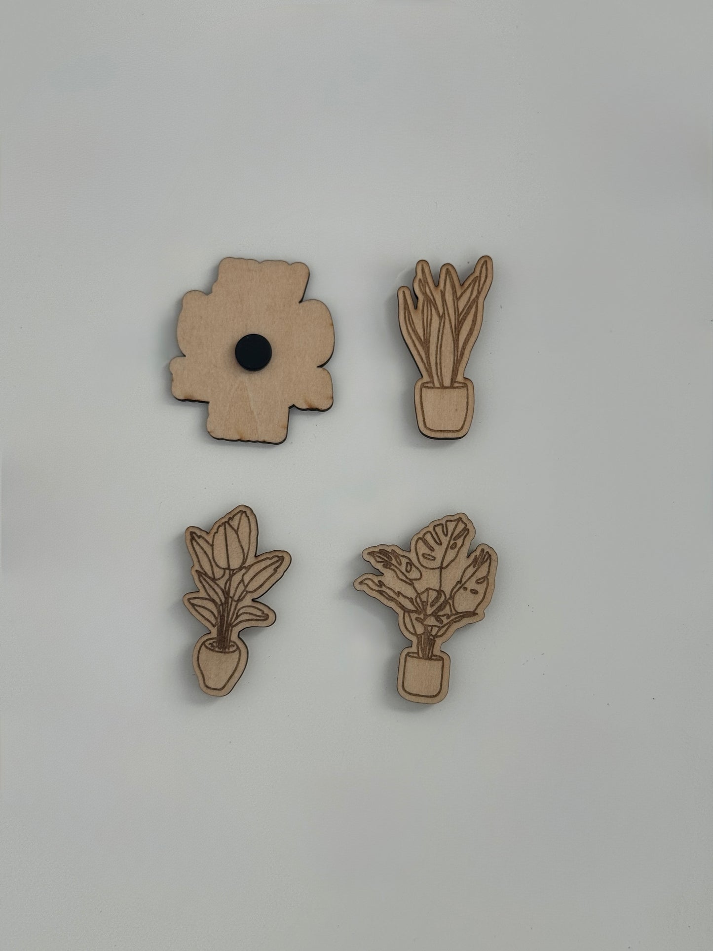 Mini Plant Magnets Pack