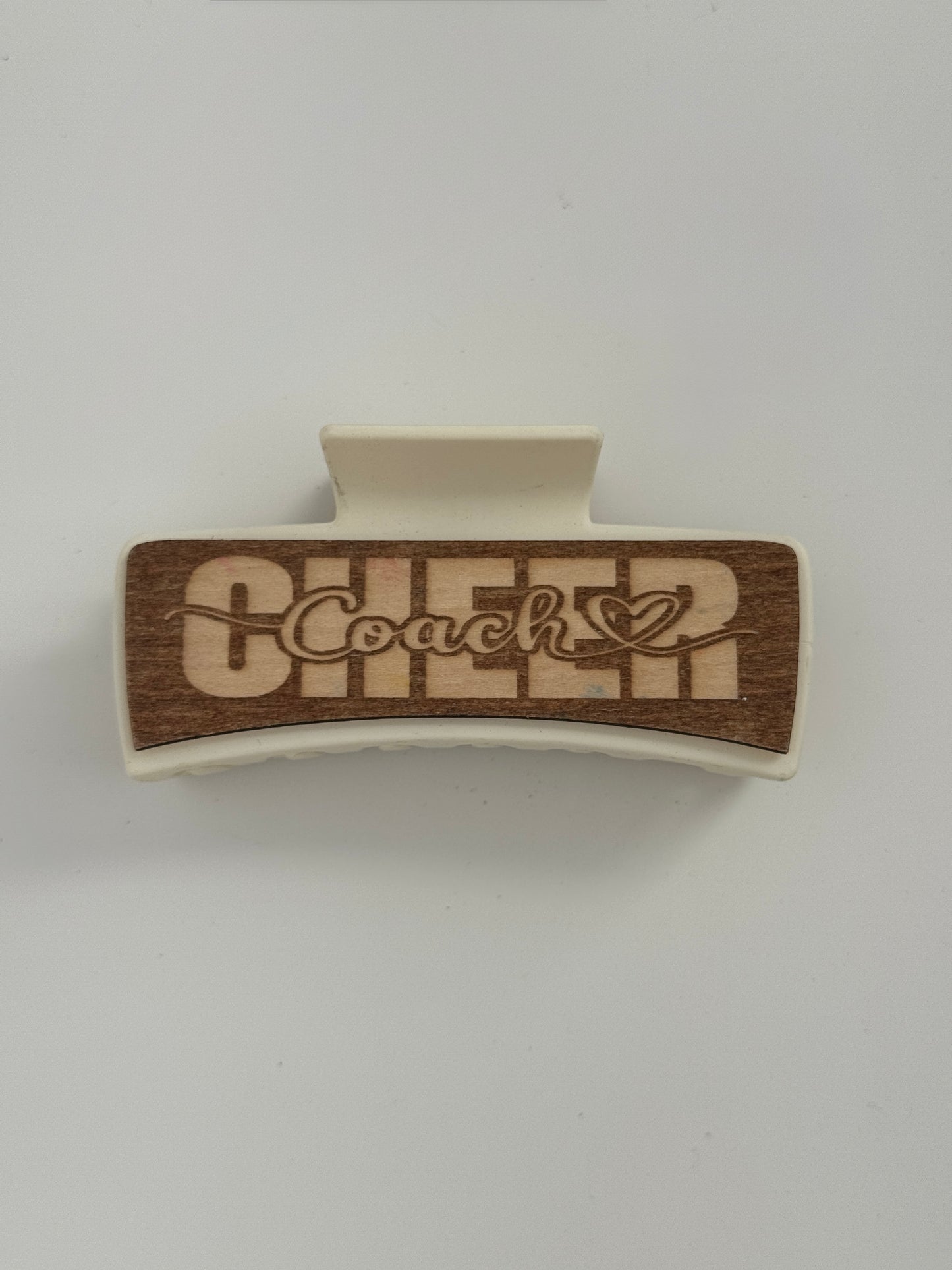 Cheer Coach Claw Clip