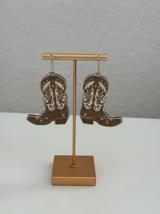 Cowboy Boots Earrings