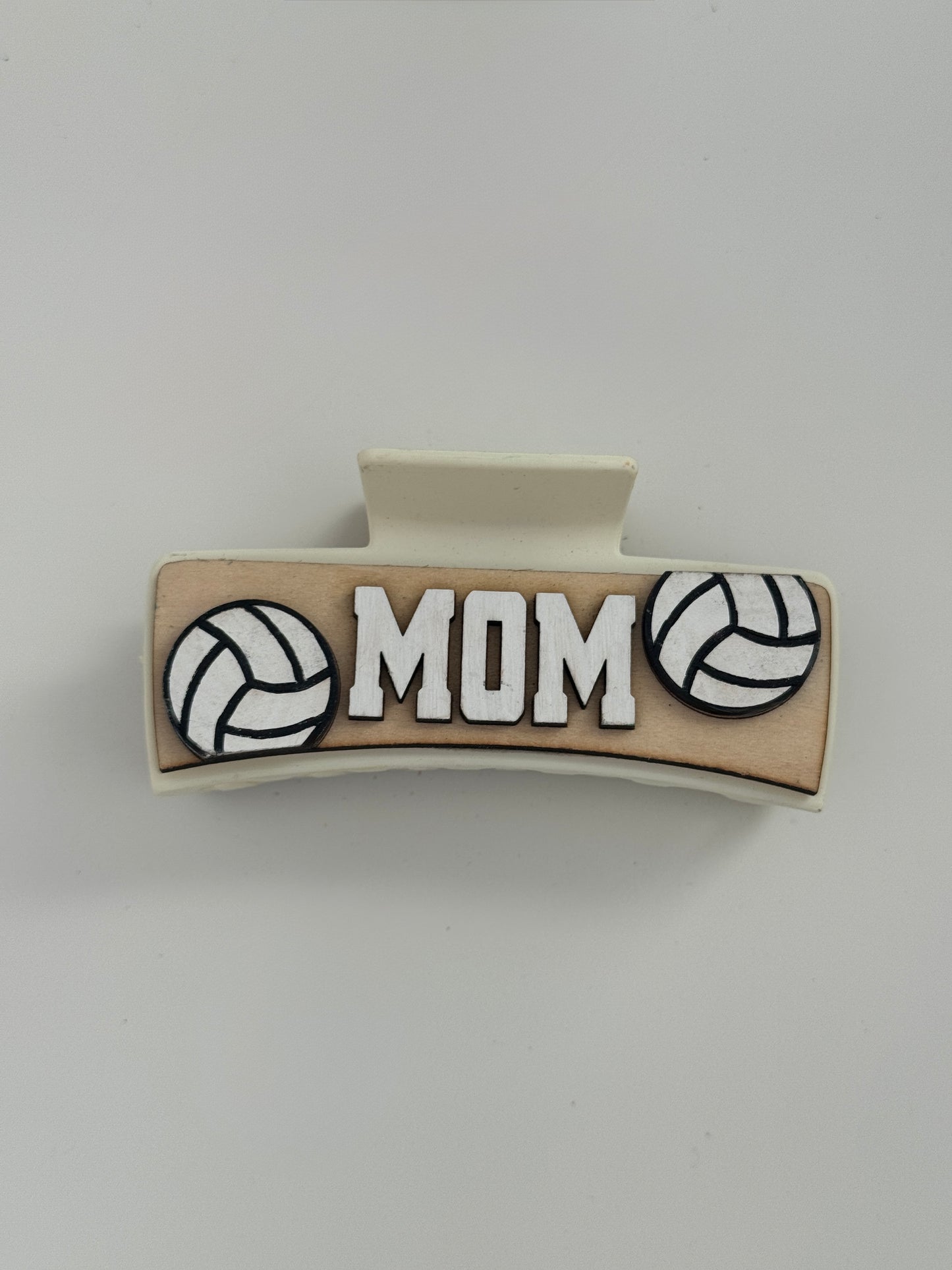Volleyball Mom Claw Clip
