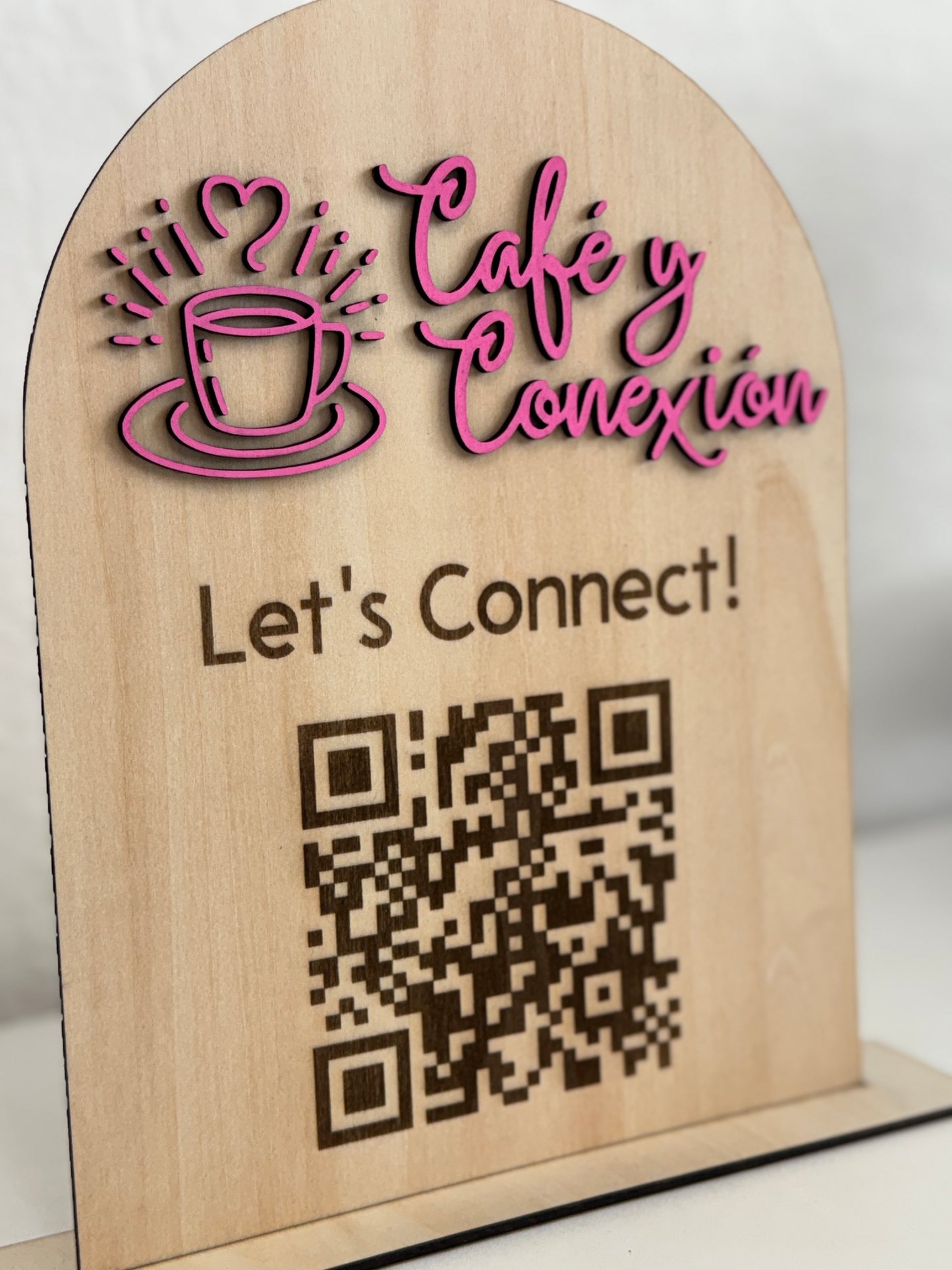 Custom Business QR Code Sign (Single QR Code)