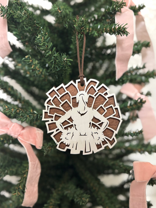 Personalized Cheerleading Ornament
