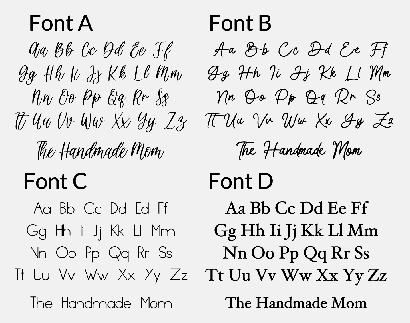 Personalized Four Sided Bar Necklace