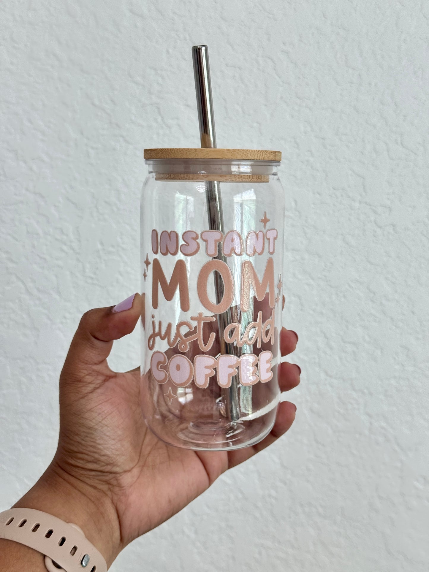 Instant Mom Acrylic Can