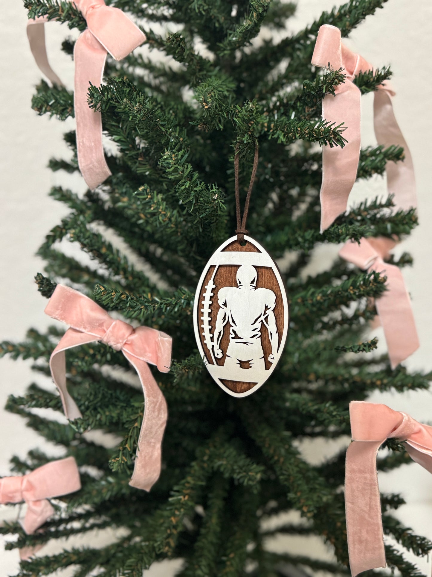 Personalized Football Ornament