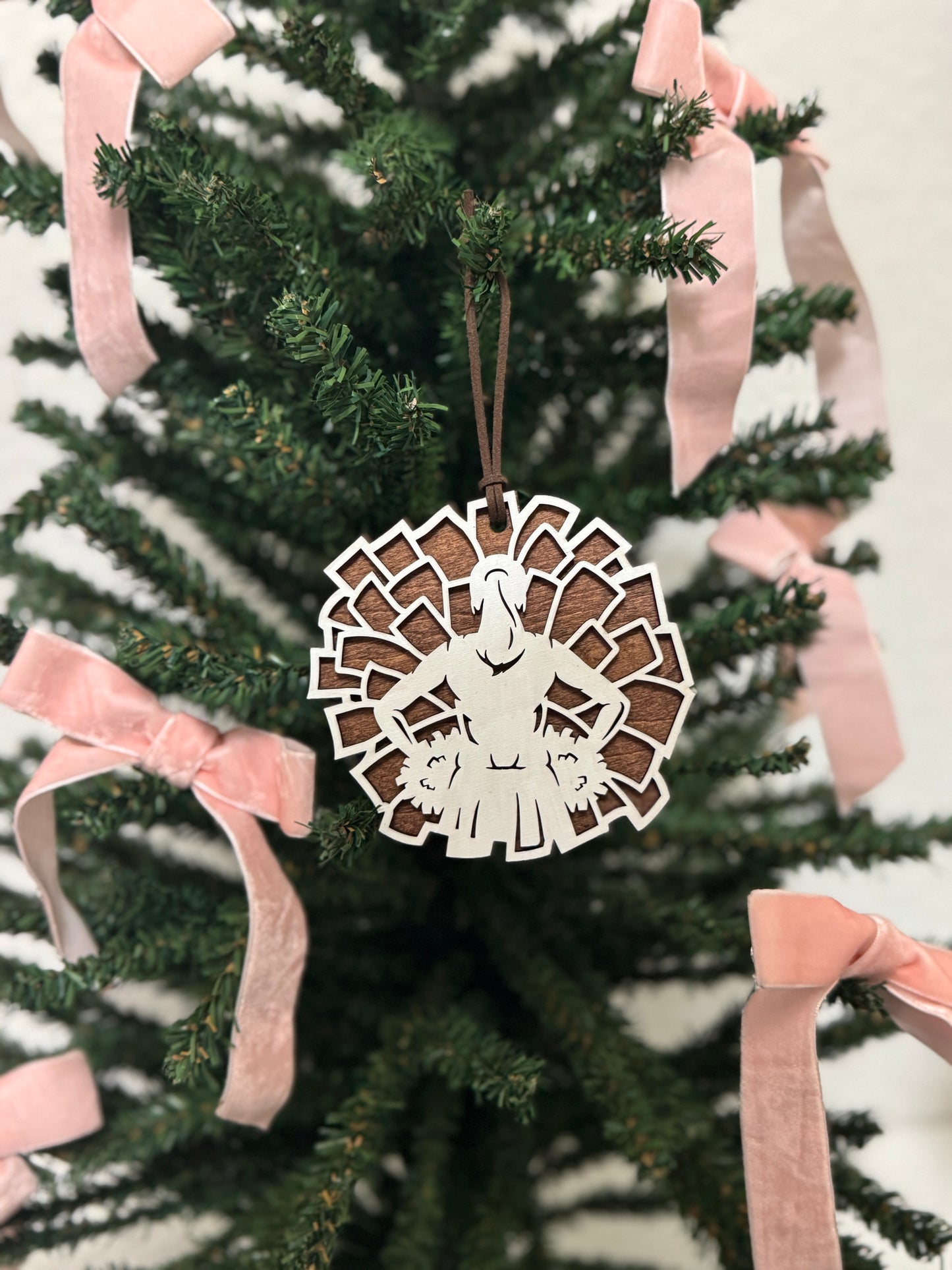 Personalized Cheerleading Ornament